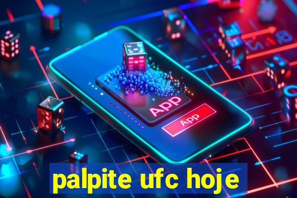 palpite ufc hoje